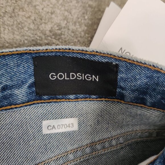 Goldsign The Atticus Jean Low Slung Wide Trouser Women's Jeans Size 30 NEW - Picture 10 of 14